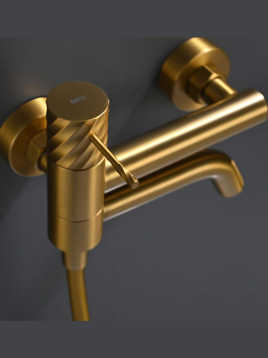 Imex Mixing Bathtub Faucet Complete Set Gold