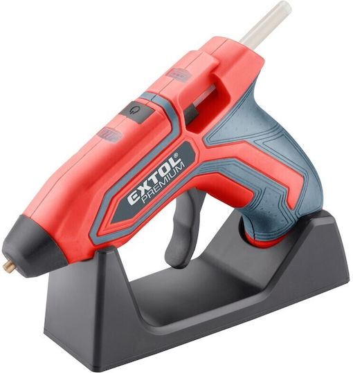 Extol Pistol de lipit cu adeziv 4V pentru tije de silicon 7.2mm