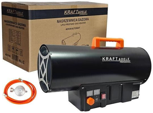 Kraft&dele Kd11706 Încălzitor pe Gaz 40kw Termostat Tambur Prelungitor 20m 3x2.5mm