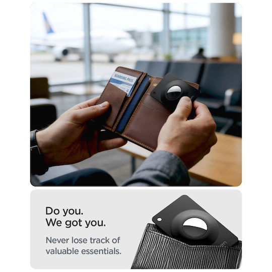 Spigen Airfit 2 Калъф за AirTag в Черен цвят