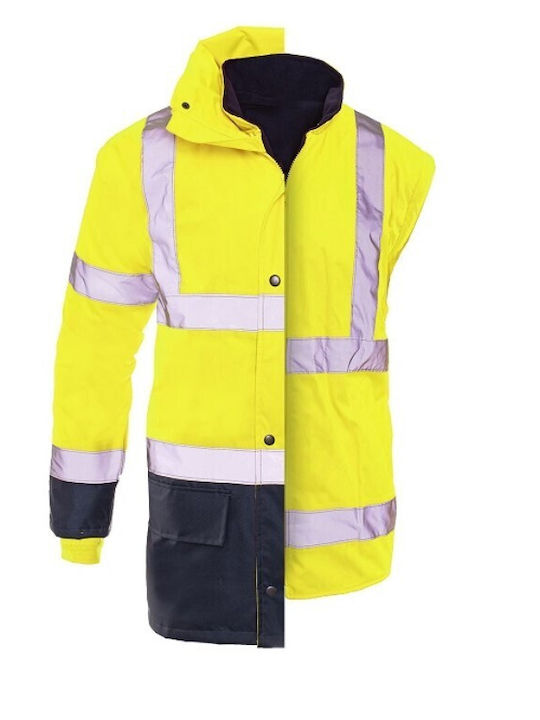 5in1 Reflective Jacket Procera Detachable Sleeves Waterproof Prolumo