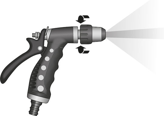 Pistol Pulverizator Reglabil Din Metal Extol Premium 70212 Alamă 304g