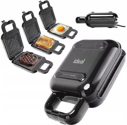 Eldom Mini Toaster 2 Slots 750W Black