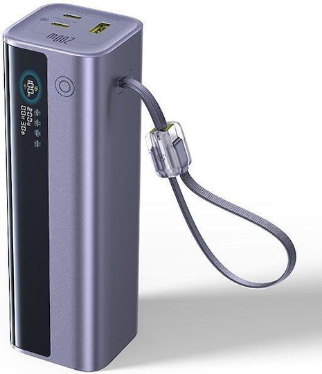 Baseus EnerGeek GR11 Baterie Externă 25000mAh 200W cu Port USB-A și Port USB-C Încărcare Rapidă Gri