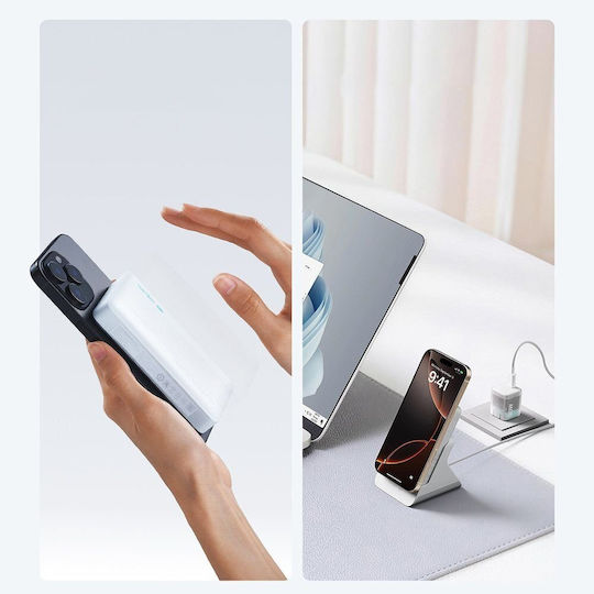 Cuktech WPB100N MagSafe Power Bank 10000mAh 20W White