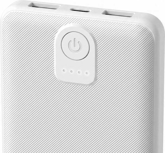 Wozinsky Wpower 10000mAh 10W with 2 USB-A Output Ports White