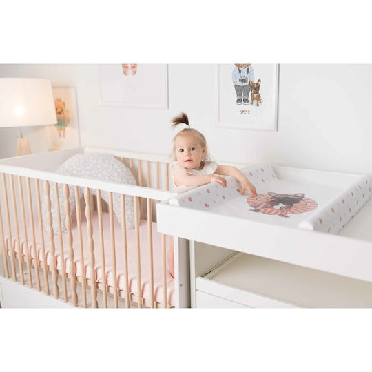 Ceba Baby Soft Changing Pad din plastic Crazy Llama 50x70cm