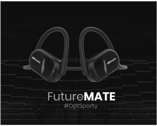 HiFuture Future Mate Open Ear Bluetooth Handsfree Căști cu Rezistență la Transpirație Negru