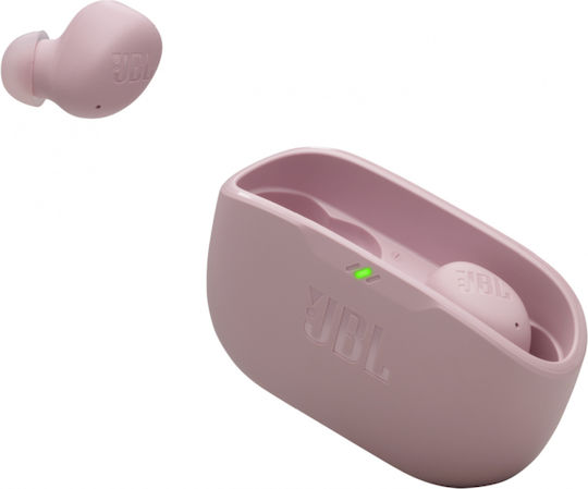 JBL Wave Buds 2 Bluetooth Handsfree Ακουστικά με Αντοχή στον Ιδρώτα και Θήκη Φόρτισης Ροζ