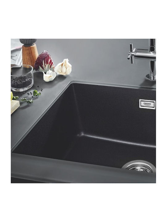 Grohe K 700 31655AP0 Drop-In Spüle aus Verbundgranulat B61xT46cm Granite Black