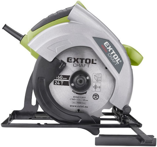 Fierăstrău Circular Extol 160 Mm 1200 W 230 V 3,3 Kg