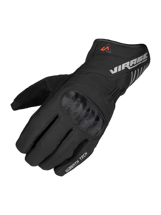Virage Breeze Winter Men's Motorcycle Gloves Waterproof Black