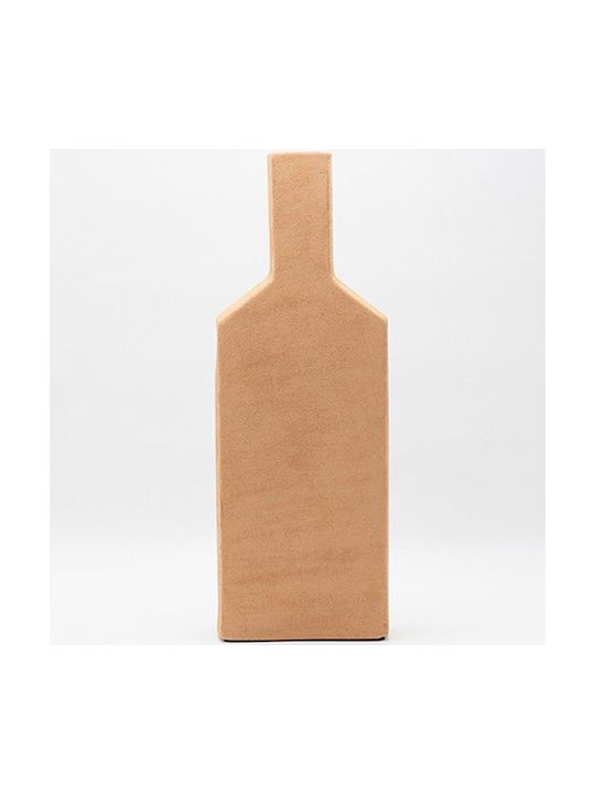 Decorative Vase Beige 16x6.5x48cm