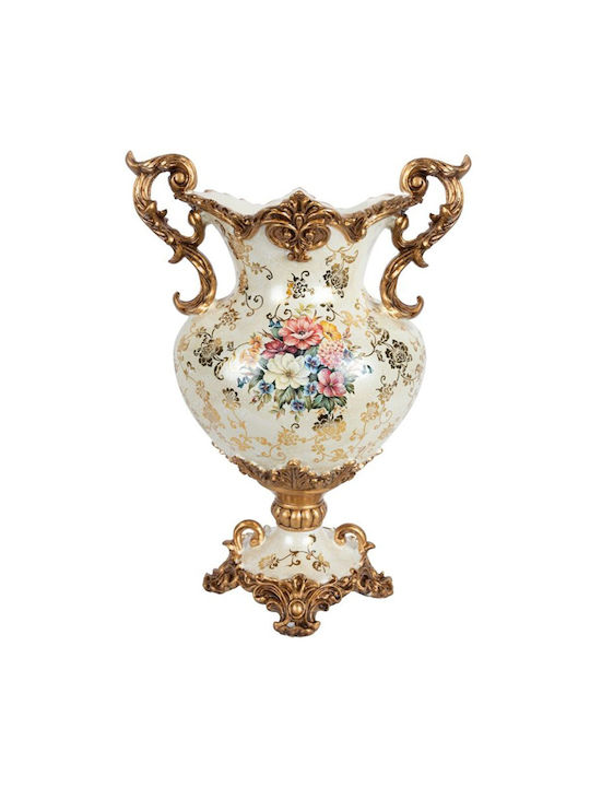 Eurolamp Decorative Vase Gold 34x22x48cm