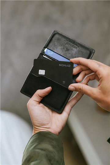 Nomad Tracking Card Pro Apple Find My Μαύρο Επαναφορτιζόμενο