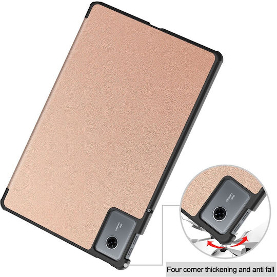 Θήκη Lenovo Idea Tab 11" 2025 Tb336fu Tb336zu Smartcase Θέση Γραφίδα Ροζ Ροζ Χρυσό