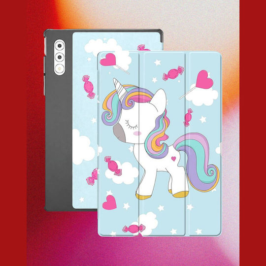 Techsuit Флип Капак Въртящ Се Издръжлив Многоцветен (Lenovo Yoga Tab Plus 12.7)