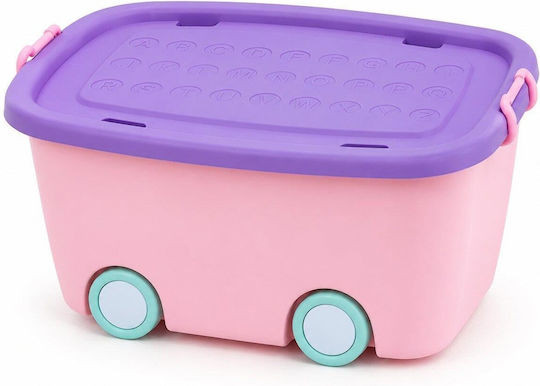 Next Children's Storage Box made of Plastic Pink 47x30x24cm 1pcs