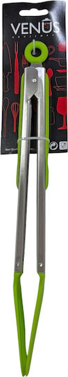 Venus Spatula Slotted Silicone Silver 30cm