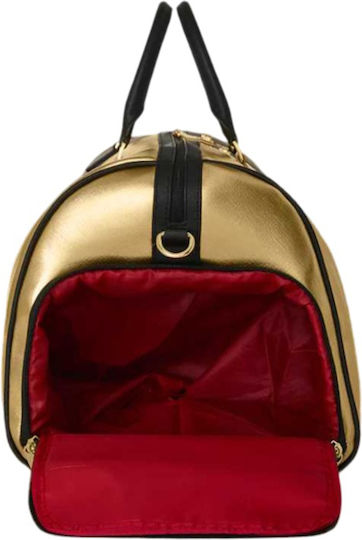 Sprayground Sharks In Paris Sack Voyage Gold Fabric