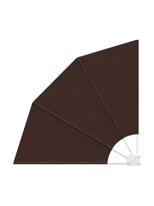vidaXL Cort Sideway Terasă Maro 1.15x1.15m