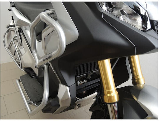 Motorcycle Engine Guards High+Low Rdmoto Honda X-adv 17-20 Silver