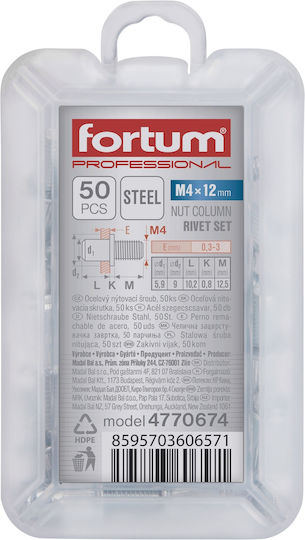 Fortum Nituri Aluminiu 50buc