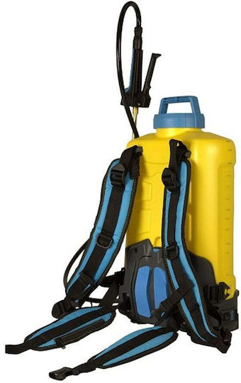 Gloria Pro 1200 Li-Ion Backpack Sprayer 18V Solo with 5Ah Battery with 12lt Capacity 3bar in Yellow Color