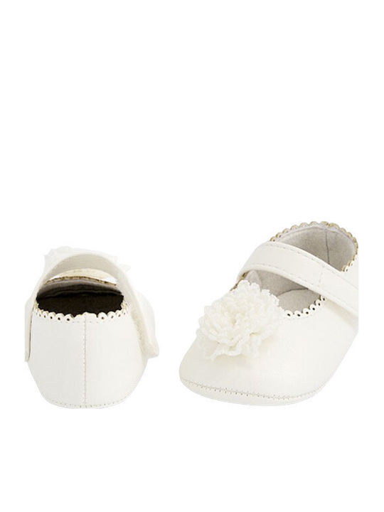 Mayoral Baby Soft-Sole Beige Ballet Flats