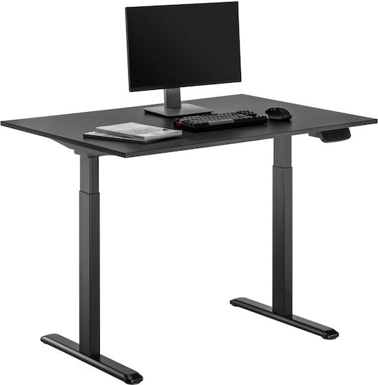 ErgoAction Action Desk Duo Klappbare Metallische Schreibtischbasis Weiß 170x60x72cm
