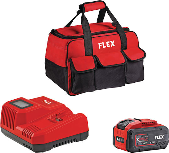Flex Flex Box 3 Rotary Hammer Battery 1x8Ah 11829