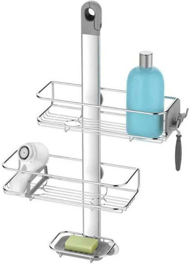 Simplehuman Eck An Der Wand Montierte Badezimmerregale Metallisch