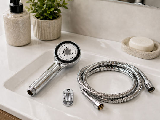 MRShome Handheld Showerhead with Spiral