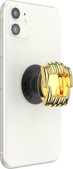 PopSockets PopSocket Say Cheese Адхезивен Грип Magsafe Стойка за Телефон Златист 806072