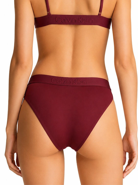 Bikini Inferioare Brazilia Talie Înaltă Flaming Chili