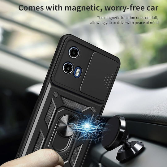 Back Cover Negru (Moto G15)