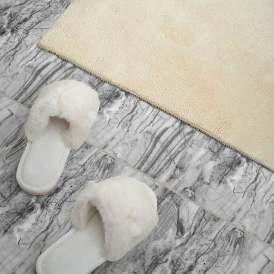 Vinyl Floor Sticker Printed Elegant Marble Pattern 20x20x20 Cm