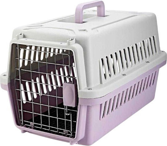 Cușcă de Transport pentru Câini Violet 48x32x30cm
