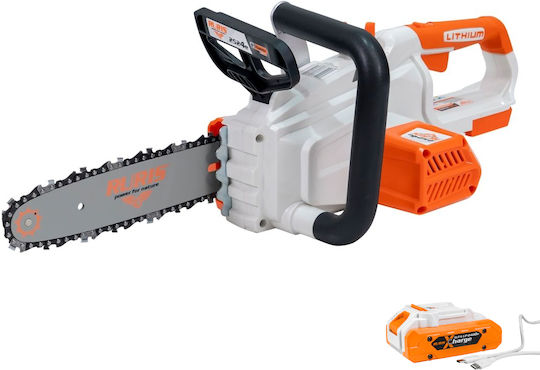 Ruris 2524e – Motoferăstrău Electric Fără Fir Brushless 20V 4Ah Lamă 250 mm Ușor 3,1 Kg Baterie Inclusă