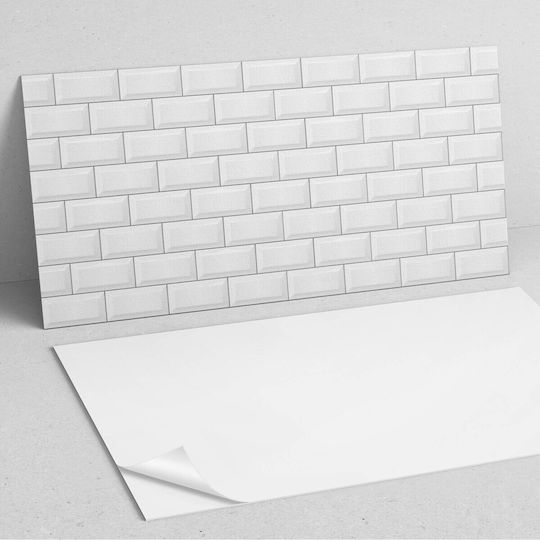 Self-Adhesive Vinyl Panel Hallway 120x60 Tiles Brick Design