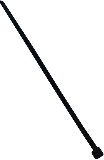 Tretytka Plastische Kabelbinder 150mmx3.6mm in Schwarz Farbe 100Stück