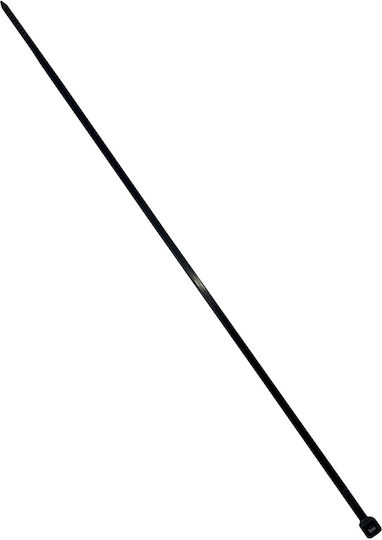 Tretytka Πλαστικά Δεματικά Καλωδίων 200mmx2.5mm σε Μαύρο χρώμα (100τμχ)