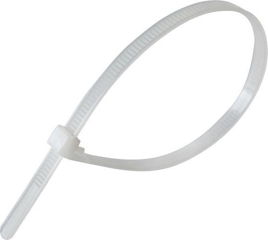 Tretytka Legătură Cablu Din Plastic 300mmx7.4mm În Culoare Albă 1 Buc