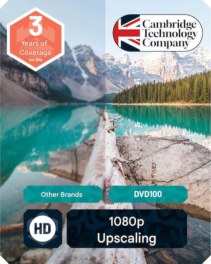 Oakcastle DVD Player Μαύρο