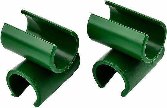 Set 10 Conectori Araci De Grădină Zola Structuri De Plante Tip Cruce 90° Suporturi 11 Mm Reutilizabile Verzi