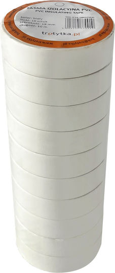 Tretytka Μονωτική Ταινία 18mm x 10m Λευκή