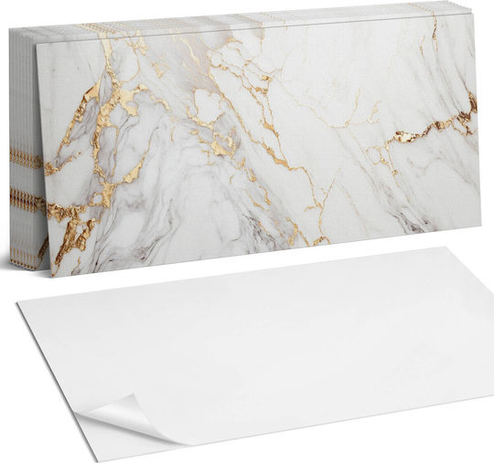 Συσκευασία Τυπωμένα Πλακάκια Βινυλίου Elegant Marble Φλέβες 10x40x20 Εκ