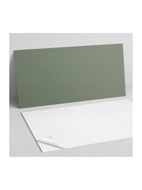 Set Vinyl Kacheln Dekoration Küche Oder Badezimmer Olive 10x40x20 cm