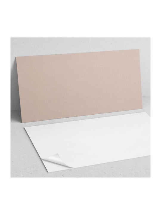 Decorative Vinyl Wall Panel Print 100x50 Light Brown