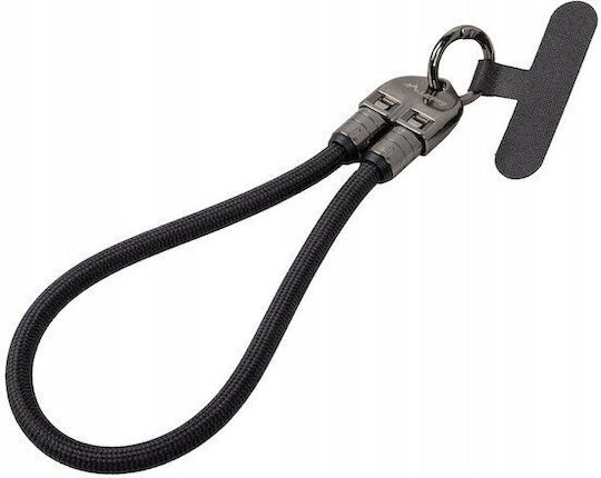 Lanberg Keychain Cable USB-C мъжки - USB-C 240W Черен 0.3m CA-CMCM-10LN-0003-BK
